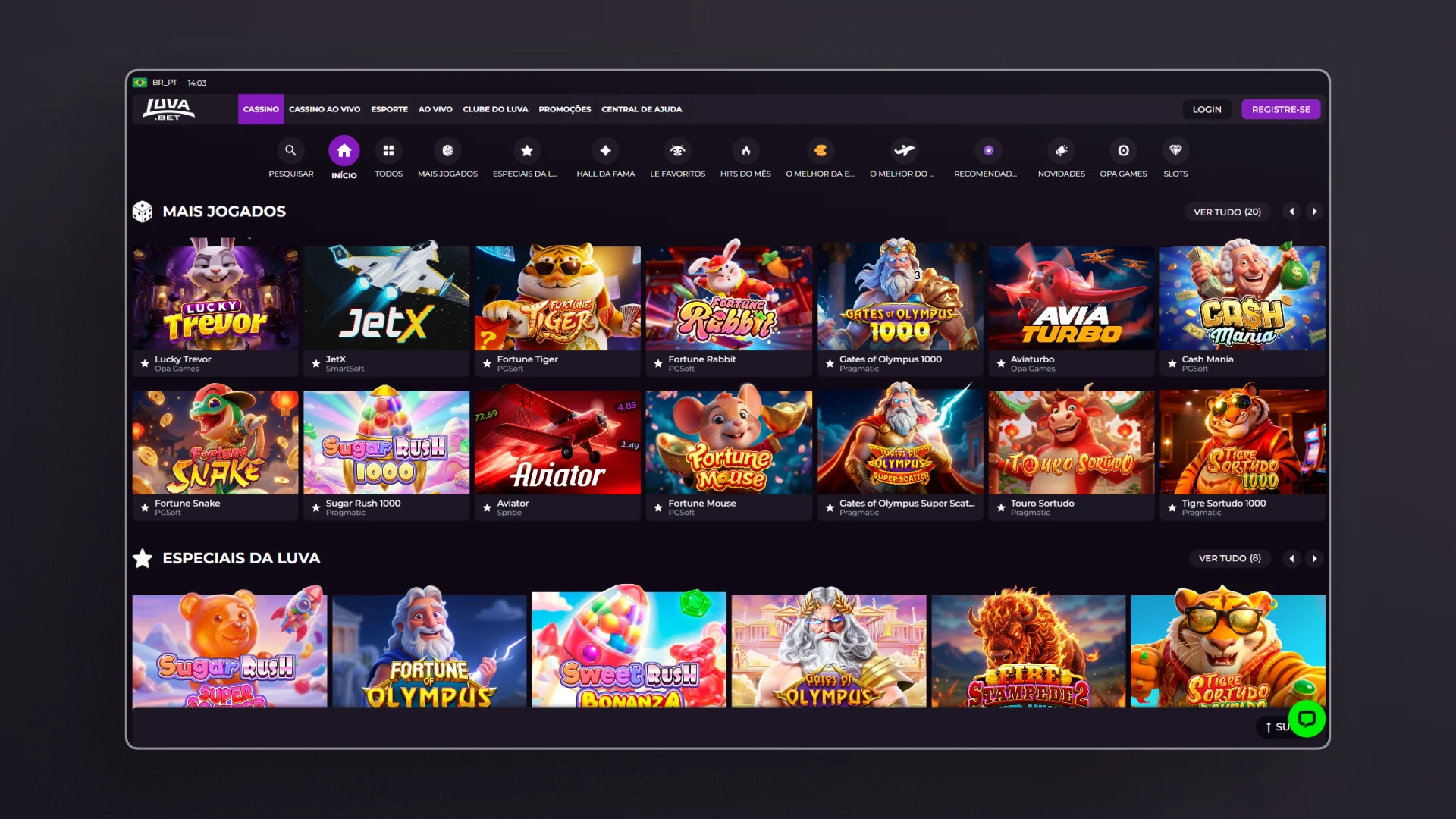 imagem Cassino LuvaBet