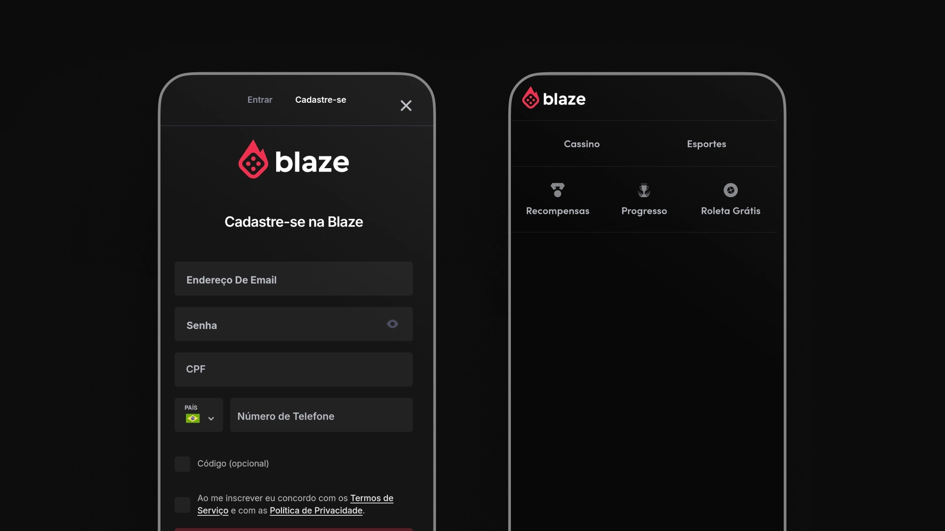 passo a passo para ativar o código promocional Blaze e os bônus da casa