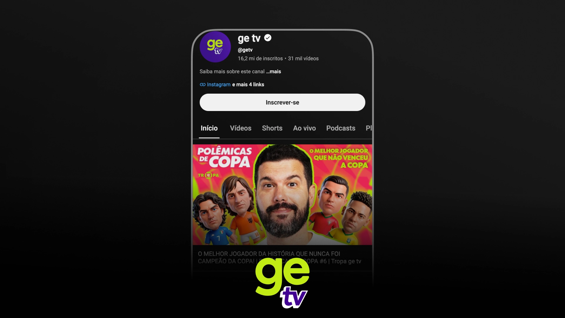 imagem Futebol ao Vivo GETV
