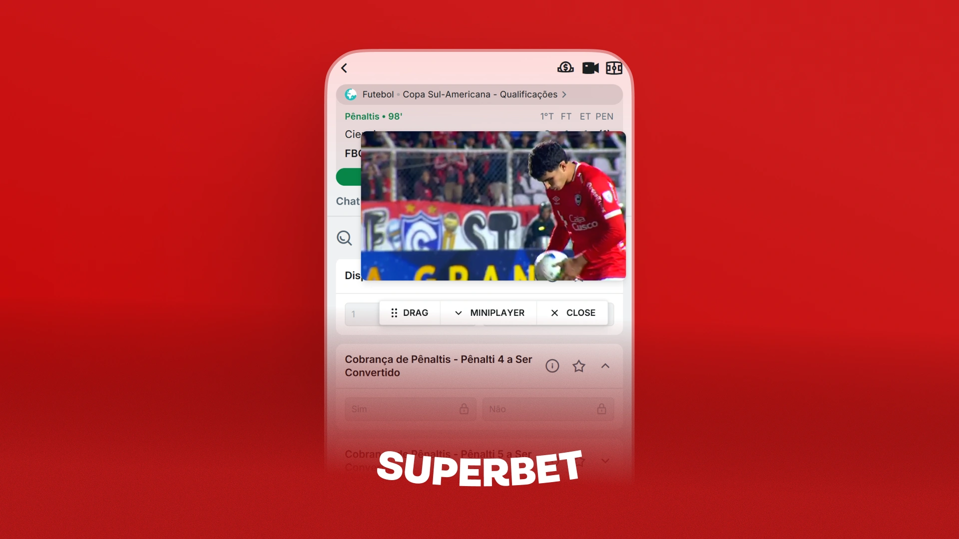 imagem Futebol ao Vivo superbet