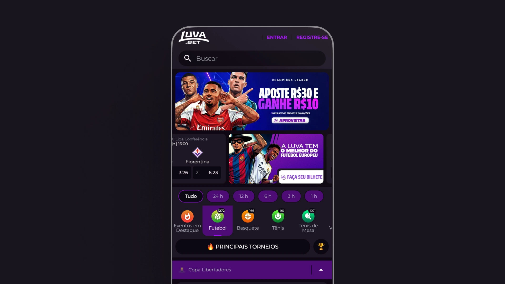 imagem app LuvaBet