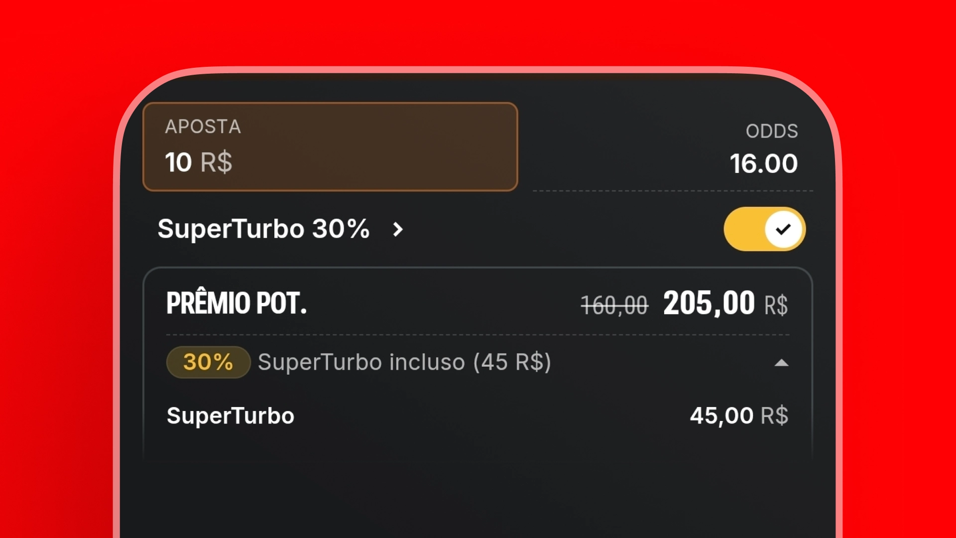 imagem bonus superbet superturbo