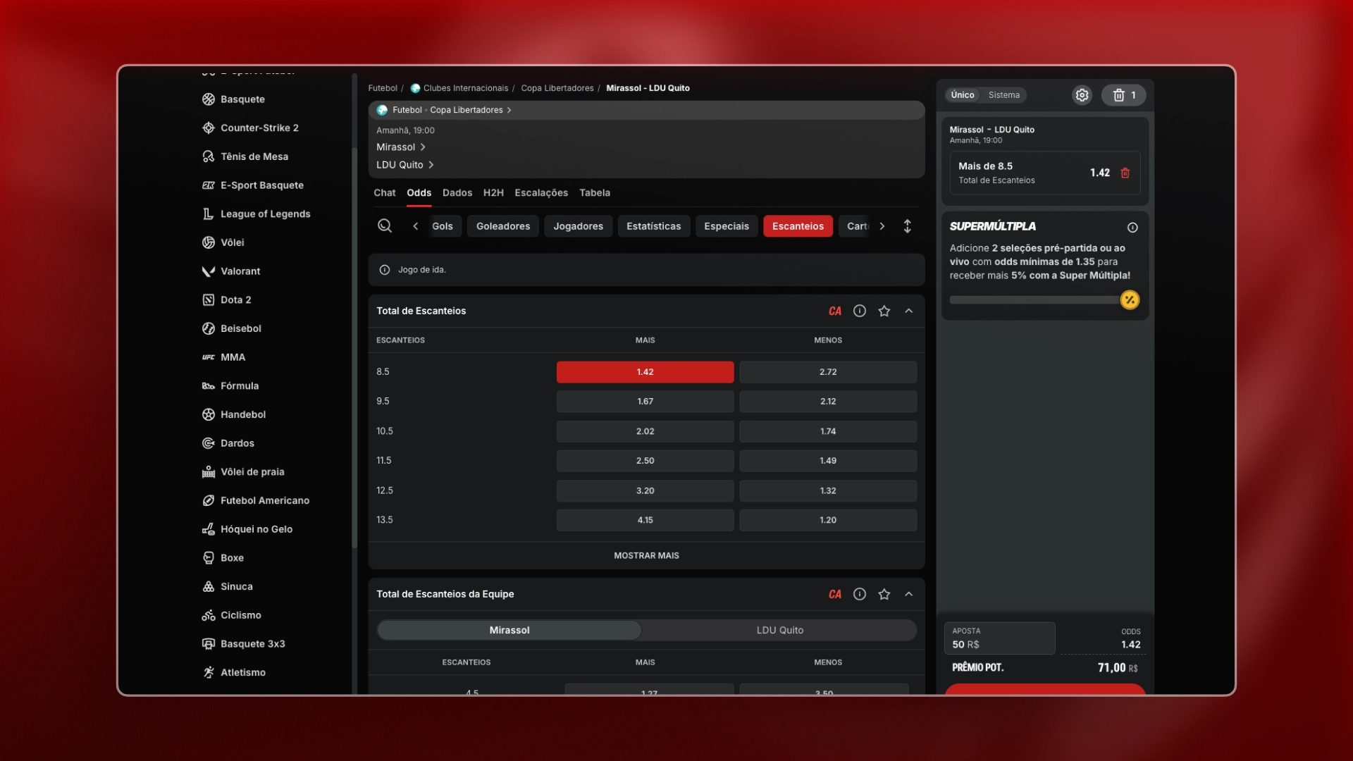 imagem captura Passo 4 Superbet