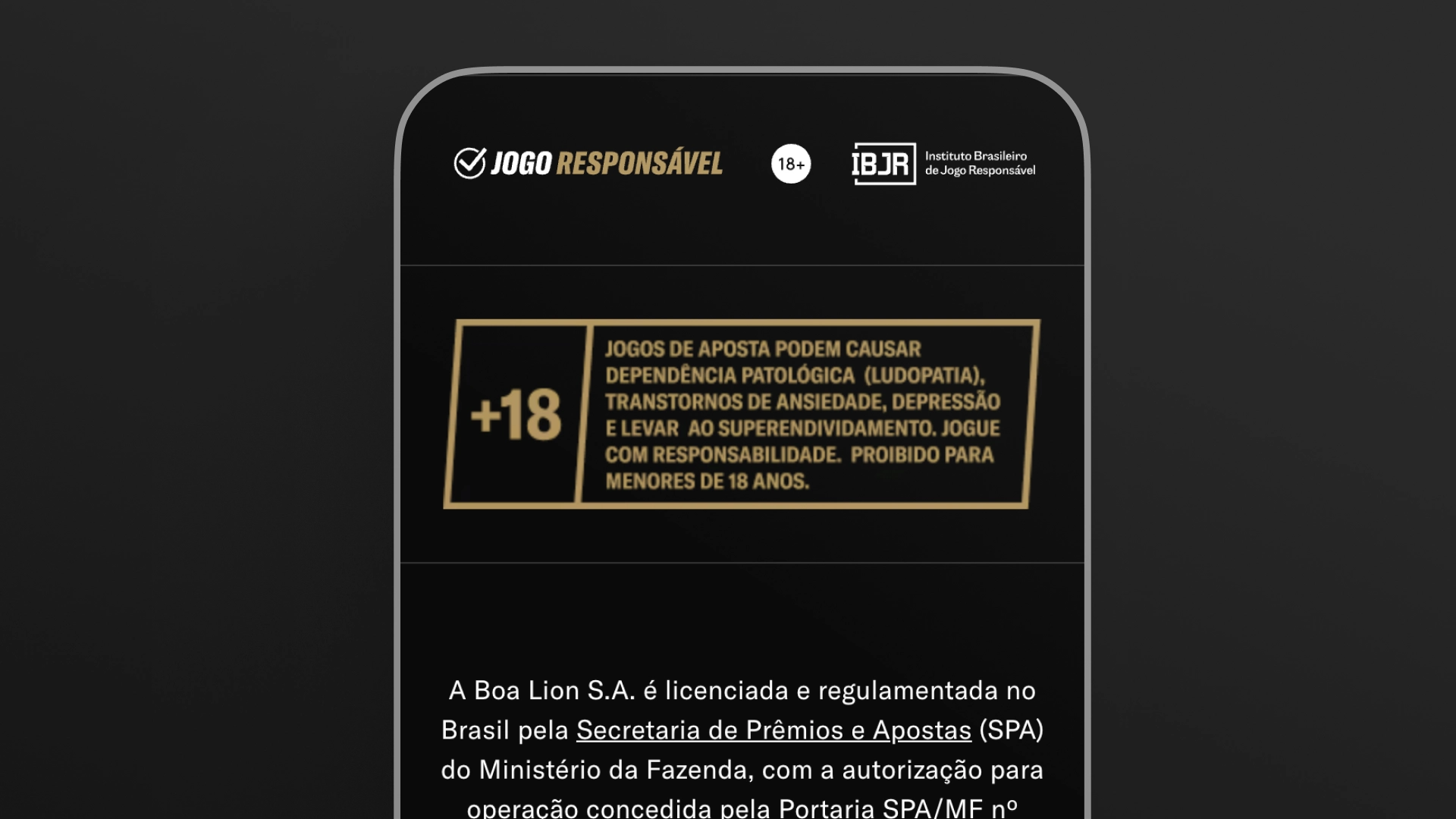 imagem licença BetMGM