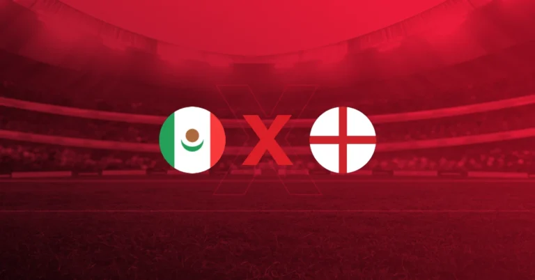 México x Inglaterra Palpite